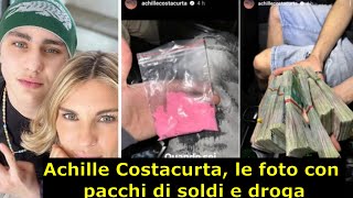 Achille Costacurta le foto con pacchi di soldi e droga [upl. by Gill786]