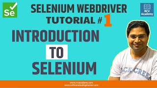 Selenium WebDriver Tutorial 1  Introduction to Selenium [upl. by Etteiram]