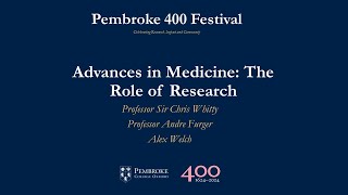 Pembroke 400 Festival Advances in Medicine [upl. by Ulysses]