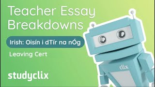 Oisín i dTír na nÓg  Essay Breakdown by Expert Examiner Leaving Cert Irish Prós [upl. by Samp]