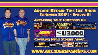 Arcade Repair Tips  Live Show Episode 91  Tick Flick BOWL [upl. by Ainaj]