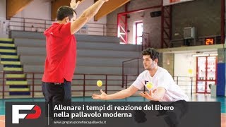 Allenare i tempi di reazione del libero nella pallavolo moderna [upl. by Nylsej]