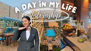 Internship Vlog A Day in my Life during INDUSTRIAL TRAINING in Hyatt 🧚‍♀️ [upl. by Letsirc669]