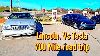 Driving a Tesla 700 Miles to Deliver the Copart Lincoln  Gas vs EV Real World Review [upl. by Mahalia]