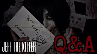 JEFF THE KILLER QampA  Cosplay [upl. by Nohshan]