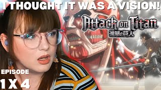 WHAT IS GOING ON  Dr of Literature FIRST React to Attack On Titan 1x4 [upl. by Burnham]