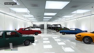 GTAV PS5 2044 North Conker Ave Garage Tour [upl. by Yeclek]