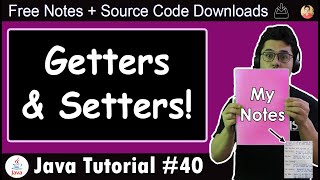 13 getter and setter methods in java  java beginner tutorial [upl. by Sillad696]