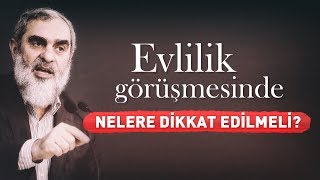 Evlilik görüşmesi yapılırken nelere dikkat edilmeli  Nureddin Yıldız [upl. by Naida]