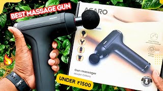 Best Massage Gun ⚡ For Body Pain and Muscle Relaxation  AGARO Galaxy Gun Massager Review 🔥 [upl. by Fenwick918]