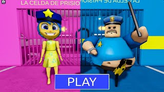 INSIDE OUT 2 JOY BARRYS PRISON RUN SCARY OBBY Full Gameplay roblox [upl. by Tewfik]