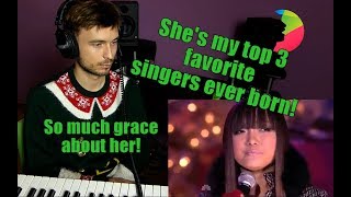 Vocal coach Yazik REACTS to Charice Grown Up Christmas List — 2010 Rockefeller Center Tree Lighting [upl. by Aznola104]