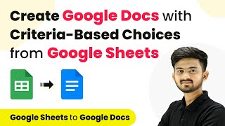 How to Automatically Create Documents using Google Docs with CriteriaBased Choices [upl. by Eivad816]