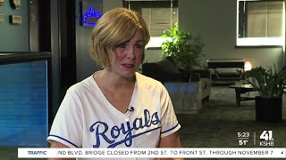 Royals fan reflects on teams success 10year anniversary of her fathers death [upl. by Ynnhoj]