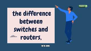 Difference between switches and routers [upl. by Annoet815]