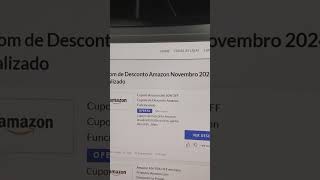 Cupom Amazon Dezembro 2024 Cupom de Desconto Amazon Dezembro 2024 [upl. by Adrienne]