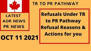 More Refusals under Tr to PR Pathway Step by Step Action for you [upl. by Idalina]