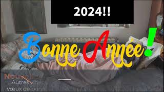 Bonne année 2024 drôle  meilleurs vœux avec le sourire [upl. by Ainnos]