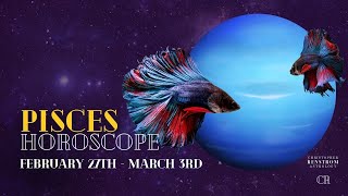 Pisces Weekly Horoscope  Triple Conjunction Cazimi [upl. by Akimert396]