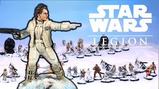 Painting the Hoth Rebel Army from Empire Strikes Back in Miniature for Star Wars Legion [upl. by Ileana531]