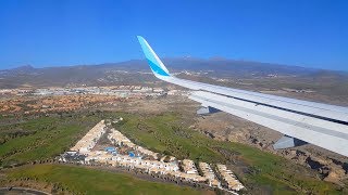 Eurowings Airbus A320  Landing at Tenerife South TFS [upl. by Anawak]