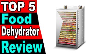 TOP 5 Best Food Dehydrator Review 2024 [upl. by Carlota125]