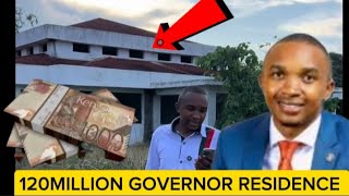 MORARA KEBASO EXPOSES ANOTHER MULTI BILLION GOVERNOR RESIDENCE IN KWALE COUNTY [upl. by Serrell]