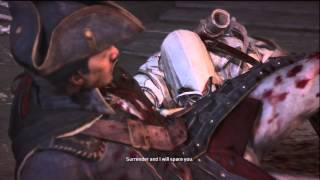 Assassins Creed 3  Connor Kills Haytham [upl. by Mahsih]