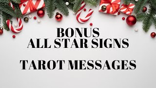 ALL STAR SIGNS ⭐️ ⭐️ BONUS TAROT READING [upl. by Nnahaid317]