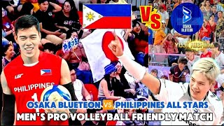 YUJI NISHIDA BIG SPIKE FOR OSAKA BLUETEON 🆚 PHILIPPINES ALL STARS 2024 [upl. by Anreval197]