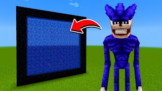 How to Make A Portal To The Shin Sonic Phase 2 Dimension in Minecraft [upl. by Asoral]