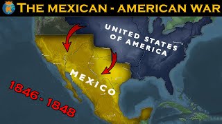 The MexicanAmerican War  Explained in 16 minutes [upl. by Ilera406]