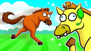 ROBLOX CRAZY HORSE GAME [upl. by Fleck]