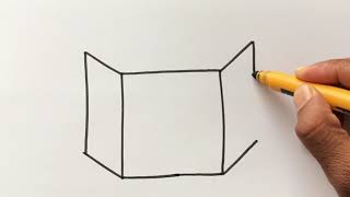 How to Draw a Pentagonal Prism [upl. by Tollmann924]