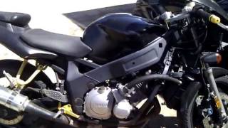 91 FZR600 w r6 tail and tank conversion [upl. by Nagy954]