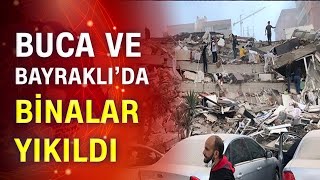 İzmirde binalar yıkıldı  66lık depremden son dakika [upl. by Annoiek]