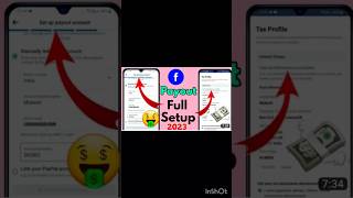 How to setup Facebook payout  Facebook payout account setup 2023  Facebook par payout setup kaise [upl. by Hedwig]