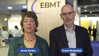 EBMT24  50th Annual Meeting of the EBMT Anne Parker amp Grant McQuaker [upl. by Ahsineg942]