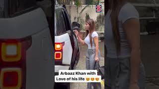 Love Birds Arbaaz Khan And Wife Sshura Khan Roving Around The City  Bollywood  N18S  viral [upl. by Tenney836]