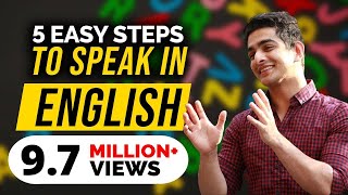 5 Easy Steps To Speak In ENGLISH Fluently And Confidently  English Speaking Tricks  BeerBiceps [upl. by Berger205]