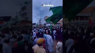 Jashne eid milad un nabi celebration arsikere hassan⚡👑🇸🇩 tippusultan tippujayantiarsikereviral [upl. by Trinidad]