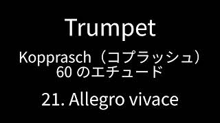 Trumpet Kopprasch 21 [upl. by Terrene]