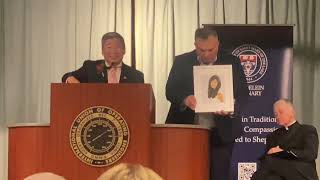 CFL SecretaryTreasurer Dov V Villar Rerum Novarum Award Acceptance Speech [upl. by Orville]