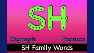 Digraph SH Sound  SH Beginning and Ending Words  Phonics phonics digraphs english [upl. by Malka]