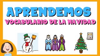 Aprendemos el vocabulario de la navidad [upl. by Rivalee]