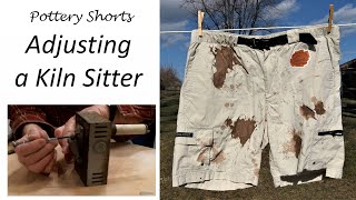 Pottery Shorts Adjusting a Kiln Sitter [upl. by Chastity]