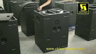 Sanway speakers and amplifiers Facctory [upl. by Rorrys642]