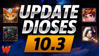 ANALIZANDO PATCH NOTES 103 BALANCES DE DIOSES  Warchi  Smite Patch Notes [upl. by Abernathy]