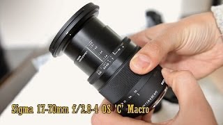 Sigma 1770mm f284 OS Macro C lens review with samples [upl. by Suidualc]