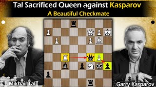 Tal Sacrificed Queen against Kasparov  Kasparov vs Tal 1978 [upl. by Nnylireg]